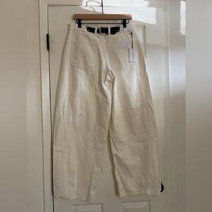 WE WORE WHAT- midrise balloon jeans - NEW WITH TAGS